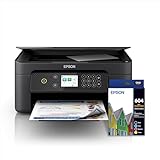 Epson Expression Home XP-4200 Multifunction Printer, Black, C11CK65501, Medium and Epson 604 - Std Capacity - Multipack Ink Cartridges