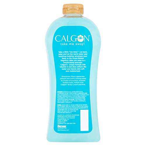 Calgon Bubble Bath Ocean Breeze, 30 Fl Oz #TOP1
