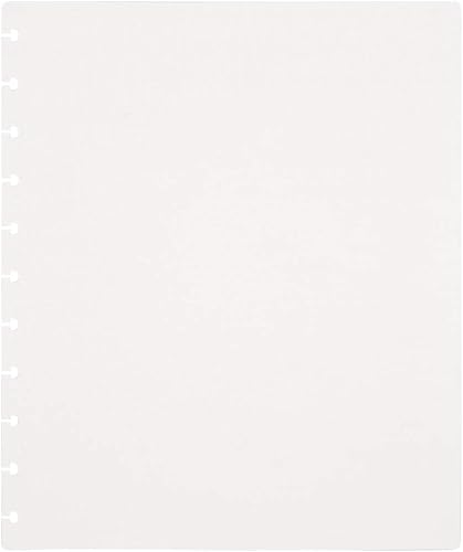 Vista 584 de Talia - Agenda personalizable con aros, (Fireworks Deep Lake, con discos Deep Lake, tamaño mediano (7.5 x 9.75 pulgadas).