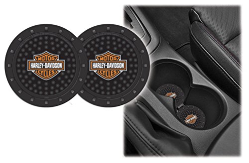 Portavasos para carro Harley-Davidson negro CG625 miniatura 2