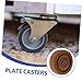 LIFKOME High Temperature Resistant Caster Wheel Nylon Replacement Wheel for Ovens Freezers and Scaffolding Smooth Rolling Oven Roller Bearing for Heavy-Duty Use