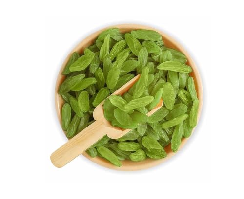 Image of Nutri Herb Green Raisins (Hari Kishmish) (500gram) | Premium Seedless Dry Grapes | Sweet, Juicy & Iron-Rich