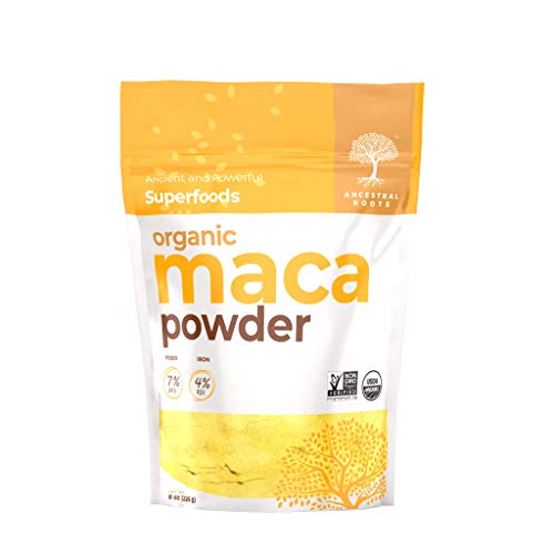 Ancestral Roots Organic Maca Powder - Ancient and Powerful Superfood (8 oz)