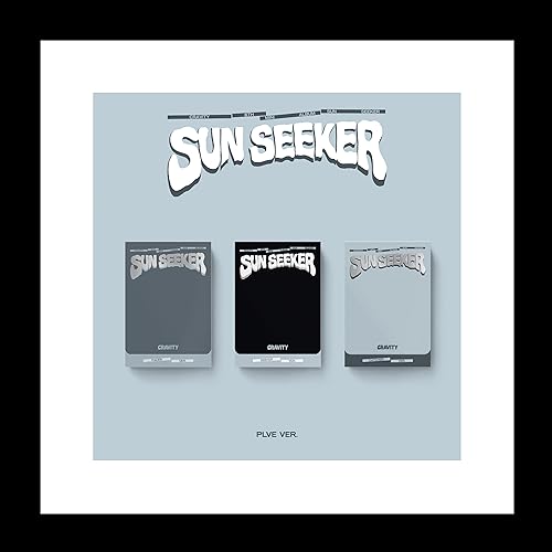 CRAVITY SUN SEEKER 6th Mini Album Contents+Photocard+etc+Tracking Sealed (PLVE SET(PACER+SEEKER+CATCHER))