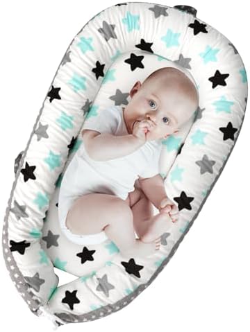 Baby Nest FFQRLP Baby Lounger For Newborn, Baby Lounger For 0-24