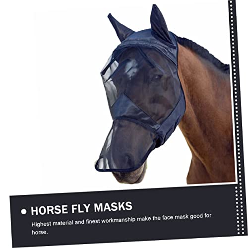 BCOATH Máscara De Cavalo Animal De Estimação Botas De Mosca De Cavalo Botas De Mosca Para Cavalos Ca
