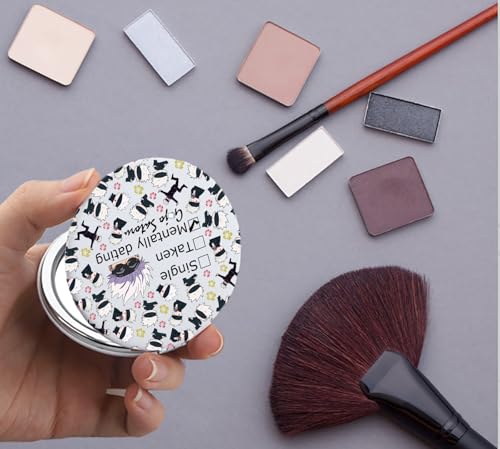 Espejo compacto redondo para maquillaje FAADBUK miniatura 5