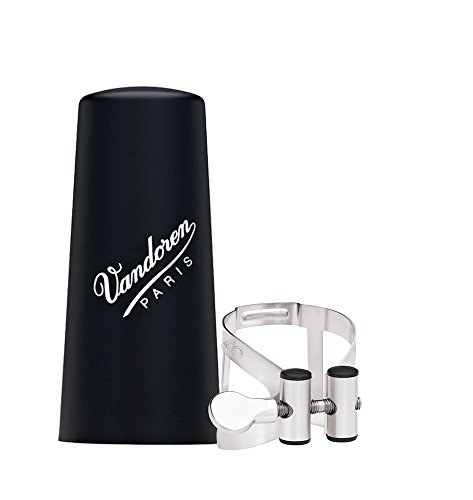 Ligature Vandoren LC53PP M/O pour clarinette alto en finition étain brossé