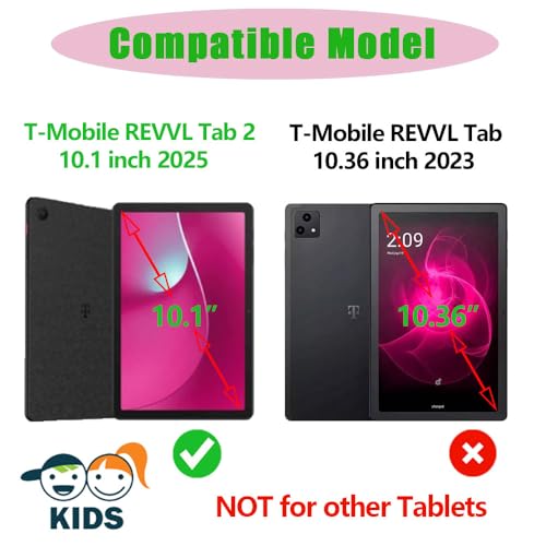 Étui pour enfants REVVL Tab 2 évite la casse écran avec sa mousse antichoc - 2