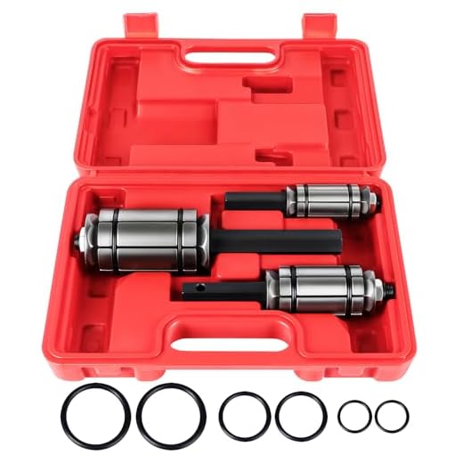 ROADFAR 3 PC Pipe Expander 1-1/18 to 3-1/2 in Tail Pipe Pipe Spreader Tool Compatible Fit for Most Cars and Trucks