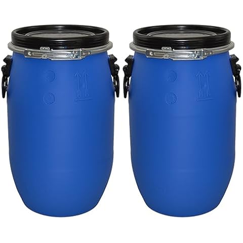 ITP Packaging 30 Litre Open Top Storage Barrel Cover
