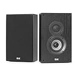 ELAC Debut 2.0 OW4.2 On-Wall Speakers, Black (Pair) (Renewed)
