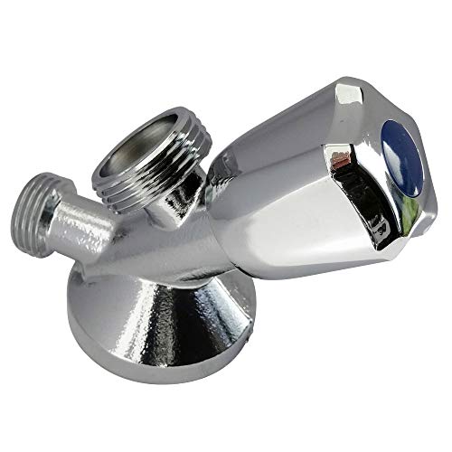 Somatherm 90-15 for You-Robinet Mural d'alimentation pour Machine à Laver à Sortie 20/27 avec Applique intégrée, Gris
