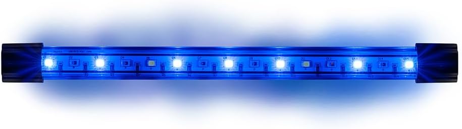 GloFish 10-Inch LED Light Stick for Fish Aquariums Up to 20 Gallons, 1 Count, with White, Blue and Magenta LED Lights