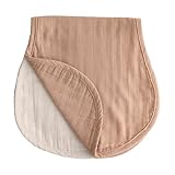 mushie Pañales de Gasa de Muselina | Paquete de 2 | Toallas de 100% Algodón 0rgánico | 55x25 Cm | Lavable a Máquina | Accesorios para Bebés, Niños y Niñas | Material Durable | Natural/Fog