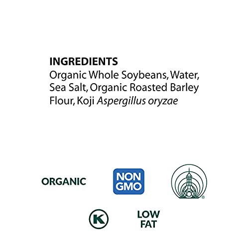 Eden Organic Hacho Miso, Traditionally Made In Japan, Soy, Koji, Rich In Umami, Dark Red, Aged 3 Years, Hatcho, 12.1 Oz #TOP2