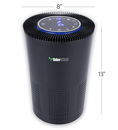 Odorstop Osap5 Hepa Air Purifier For Areas Up To 1000 Sq Ft With H13 True Hepa Filter, Black, Pack Of 4 #TOP1