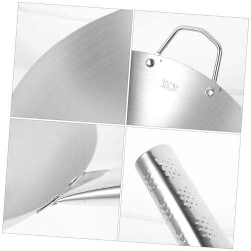 Wok de Acero Inoxidable Antiadherente para Cocina miniatura 5