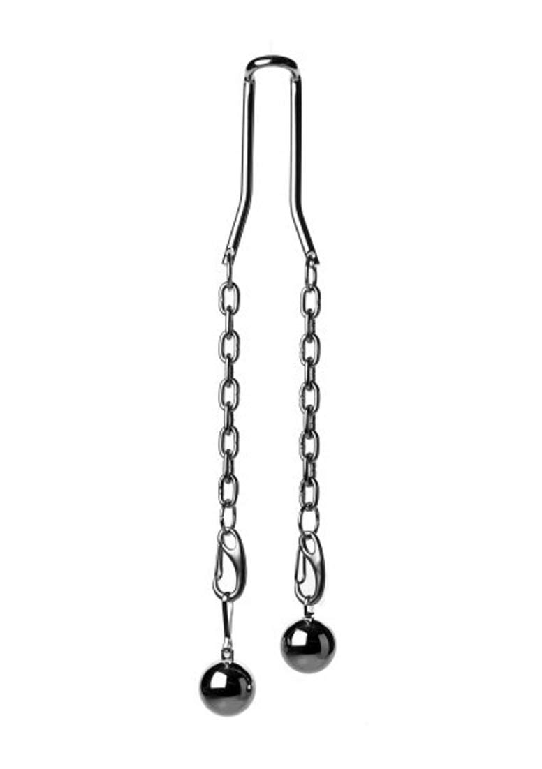 Master Series Crochet pour Civière à Boule d'Attelage Lourde avec Poids Argent