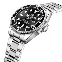 LN LENQIN Mens Watches Stainless Steel Waterproof Watch for Men — image 2