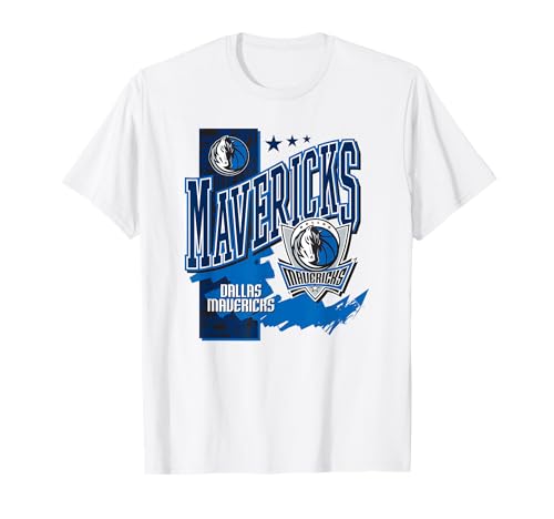NBA Official Dallas Mavericks Barred Player T-Shirt