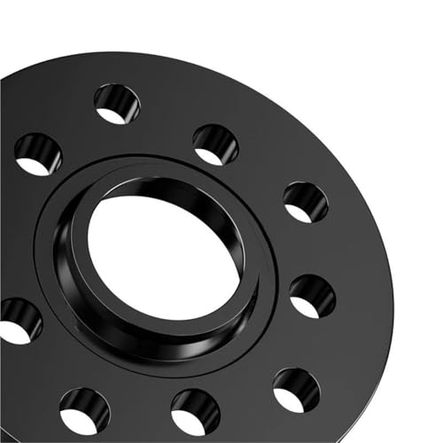 Entretoises de roue PCD 5x120 CB 72.6 noires de 20mm pour BMW E46 E90 E36