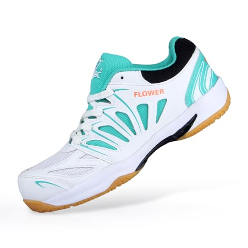 Image of FEROC Kids Badminton Shoes (Non Marking) Active Grip Lightweight & Durable Sole for Boys Girl Kids