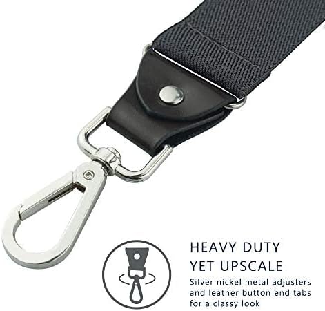 Suspenders for Men, Adjustable Suspenders with Elastic Straps Y-Back Construction Heavy Duty for Work - Image 3