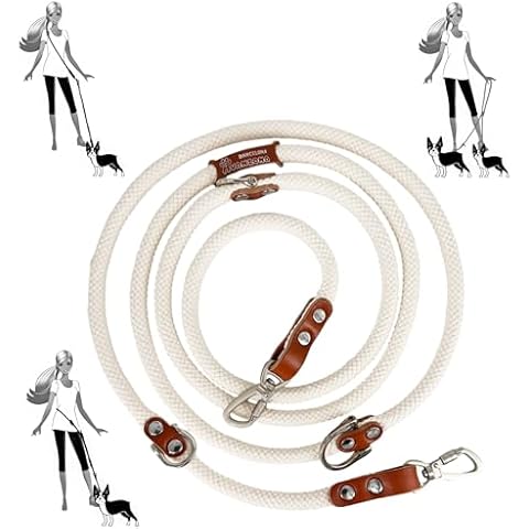 Hands-Free Cotton Rope Dog Lead by AVANZONA Cover