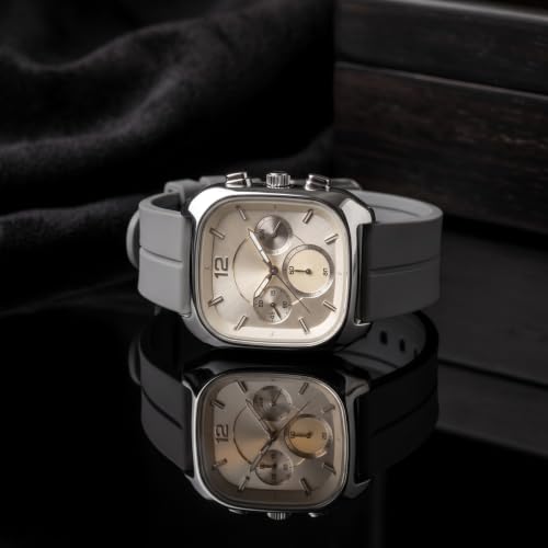 Image of GOLDENIZE FASHION Watch for Man, Analog Watch for Man, Black Ceramic Watch for Men with Arabic Numeral Dial, Low Weight Quartz Wrist Watch Men's & Boy's Wrist Watch