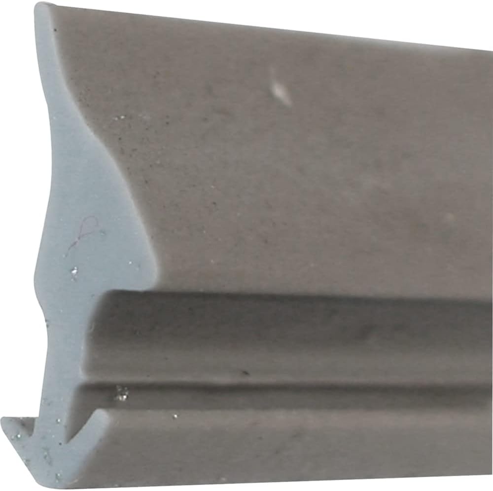 Prime-Line P 7786 Glass Glazing Spline, Gray Vinyl, 200 ft. (1 Roll)