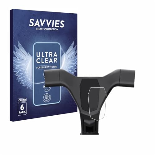 Savvies 6 Stück Schutzfolie für Navee ST3 Bildschirmschutz-Folie Ultra-Transparent