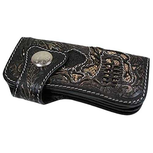 Skull Demon Cobra Snake Biker Wallet #TOP5