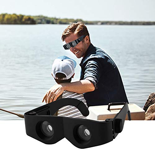 Lunettes Jumelles De Pêche Télescope 10x - Loupe Lunettes De Soleil Outil Plein Air Avec Lentille Jaune Ou Grise