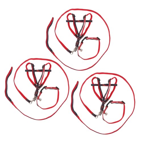 Hohopeti Alloy Buckle Design Durable Pet Harness for Small Great for Christmas Halloween