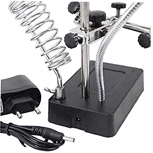 Desktop Lassen Vergrootglas Helping Hand Alligator Clamp Stand voor Soldeering Montage Reparatie Modellering - Afbeelding 3
