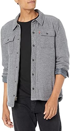 Sherpa Lined Soft Shirt Jacket 