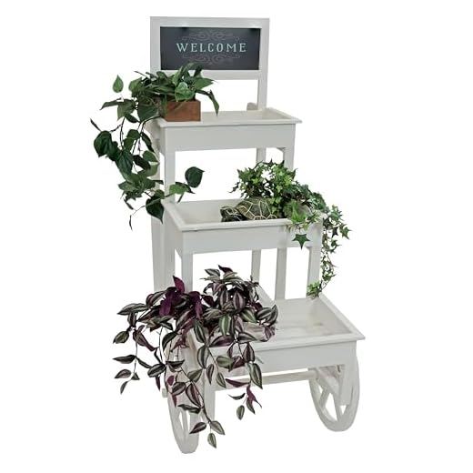 3-Tiered Flower Display Stand