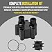 MerCruiser Bravo Water Pump Pumpwater Impeller Repair Kit with Housing for Mercruiser 4.3 5.0 5.7 6.2 4.3L 5.0L 5.7L 46-807151A14, 46-807151A7, 807151A14, 807151A7, Sierra 18-3150