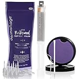 Dermaflage scar concealer from Hollywood, acne scar filler, scar cover up makeup, 1 month supply