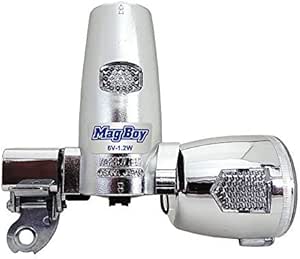 丸善(MARUZEN) マグボーイ MKS-2-CS ダイナモライト CP 自転車用発電ランプ