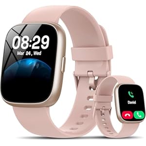 Smartwatch voor dames en heren, 1,96 inch HD smartwatch voor dames met telefoonfunctie, smart watch fitnesshorloge 113+ sportmodi