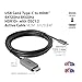 Club 3D USB Gen2 Type-C to HDMI™ 4K120Hz/8K60Hz HDR10, DSC1.2 Active Cable M/M 3 m