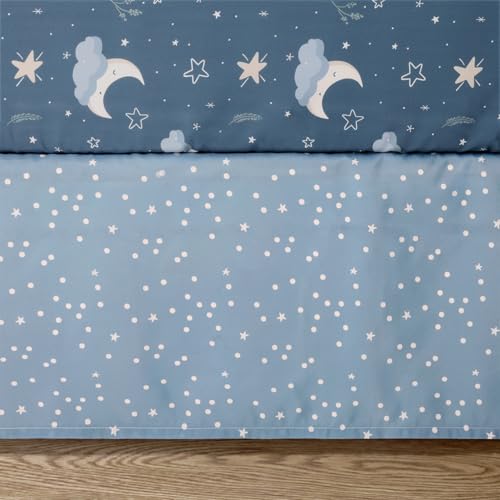 The Peanutshell 3 Piece Celestial Serenity Baby Crib Bedding Set Boy Nursery Decor Boy Crib Comforter Set, Boho Neutral Quilt and Accessories, Gender Neutral - Image 5