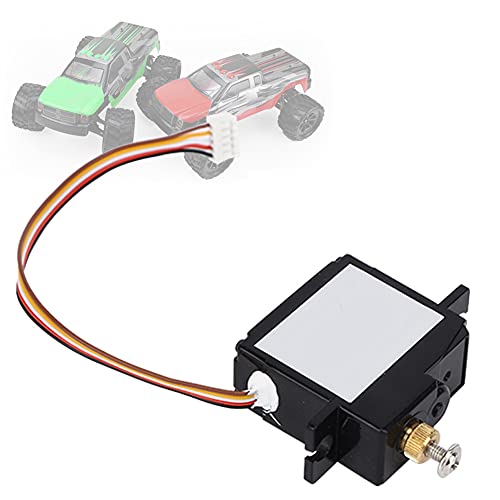 Drfeify DRFEIFY4VZ0BWO29H Rc Car Servo,Metal Steering Engine Servo,1/14 Four Wheel Drive Alloy Rc Car Accessory For Wltoys 144001 thumb #8