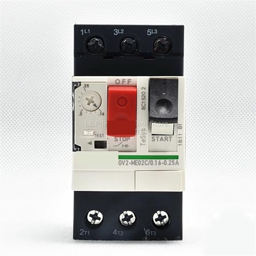 Disjoncteur de protection moteur GV2-ME02C pour armoire électrique industrielle 3P