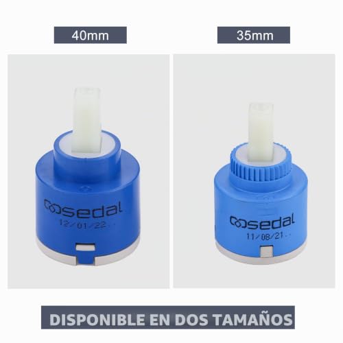 Miniatura 6 de Iviga Cartucho De Grifo De Cerámica De 35 Mm Para Grifo De Cocina Y Baño