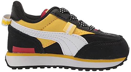 PUMA PUMA Peanuts Future Rider Alternate Closure (Toddler) Puma Black/Maize 4 Toddler M