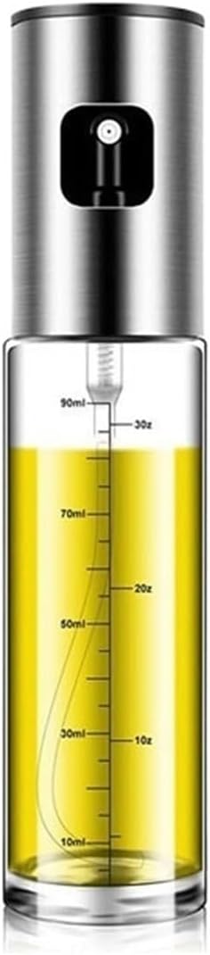 Oil Dispenser Bottle - Glass Spray Mister for Salad, BBQ, Baking & Roasting - Kitchen Cooking Essential