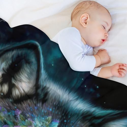 Manta de forro polar suave cálida de franela para sofá cama 4